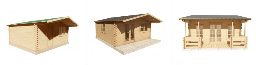 nowoczesny domek letniskowy